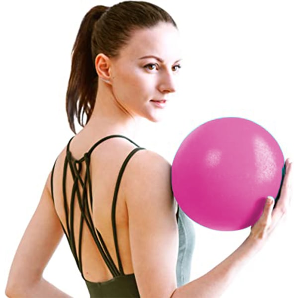 Pilates Ball Core Ball, liten treningsball for Pilates, Yoga,
