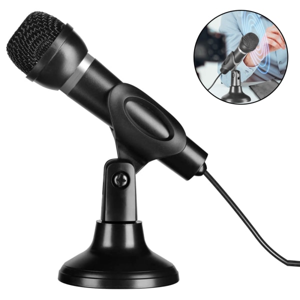 stemme USB-mikrofon, kondensator PC-mikrofon for opptak,