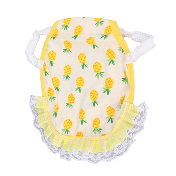 Kana Satula Esiliina Kaksinkertainen Kerros Puuvilla Mukava Kana Sulka Kiinnitin Siipi Selkäsuoja Siipikarjan Keltainen Ananas