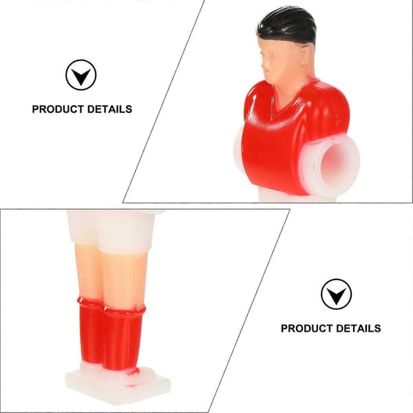 Plastfigurer för bordsfotboll, 11-pack