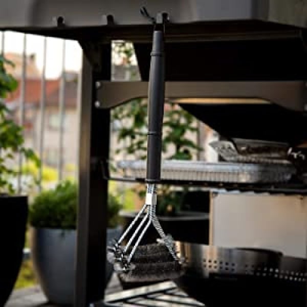Grillbørste Ekstra Lang Rustfrit Stål