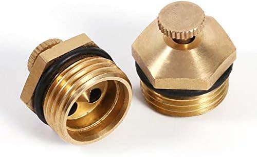5 Messing Dysenøgler Spray Mister Jet 1/2 Tomme Justerbar Cent