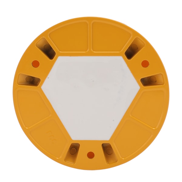Solcellsdriven vägmarkering IP68 Vattentät Automatisk Aluminiumlegering LED Dockningslampa för Markdäckgång 1.8W 6V Vit Lampa