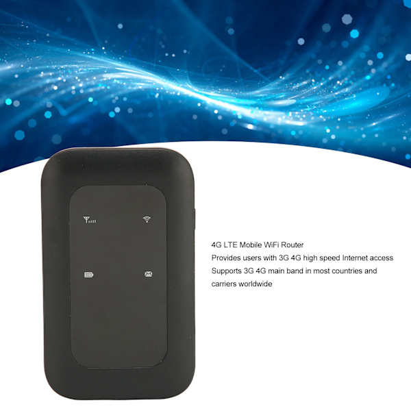 H806 4G Bärbar WiFi Multifunktionell Kort Insatt Hög Hastighet Mobil WiFi Hotspot för Bil Utomhus Resor