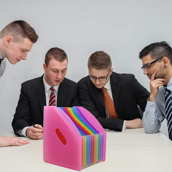Expanderbar fil, fristående, bärbar, dragspelsfilbox, hemmakontor