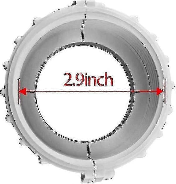 25-26 Spa-värmare delade mutterkopplingar med packning/o-ringar (2-pack) Ny 2026