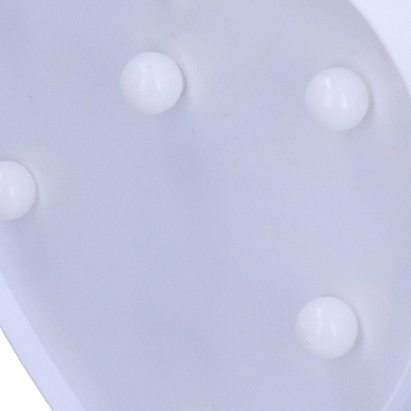 Hjärtformad LED-lampa med 6 LED-chip, litet nattljus för bröllop, födelsedagsfest, vardagsrum, helgdagar