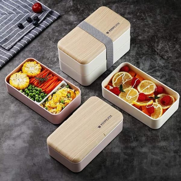 Bento Bento Box Snack Bento Box Bundle Divider Japansk Stil Ben