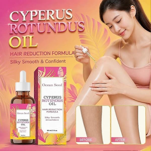 Cyperus Rotundus Hårfjerningsolje - 60ml