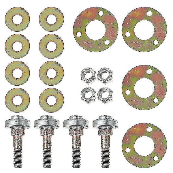 4 stk Gyngestolleje M8x55mm Møbel Gyngestol Tilslutning Fitting-yuyu