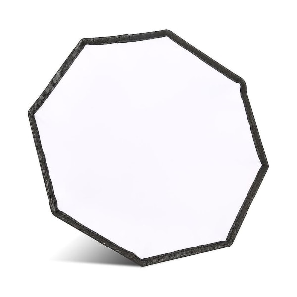 30cm Oktagonal Softboks for Nærbilde - Mini Universal Softboks Kompakt Lyspanel Softboks Foldbar Diffuser Mykt Filter Tilbehør for Studiofotografering