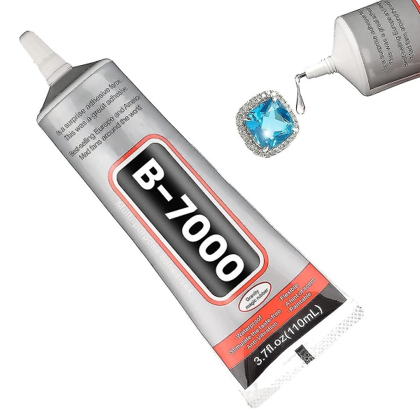 B-7000 smykkelim, multifunksjonelt superlim for reparasjon av telefonskjerm, tre (110 ml/3-yu