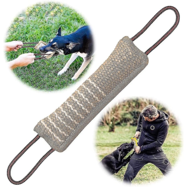 Jute Dog Bite Stick, Ultra Rugged Dog Bite Toy, Medium To Lal Interactive Toy