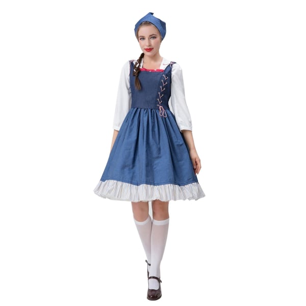 Kostume Manor Maid Kostume Pige Kjole Til Oktoberfest Traditionelle Kostumer