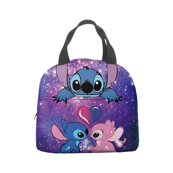 Stitch frokostpose oxford klud frokostboks isoleringstaske picnic taske bærbar frokostpose taske