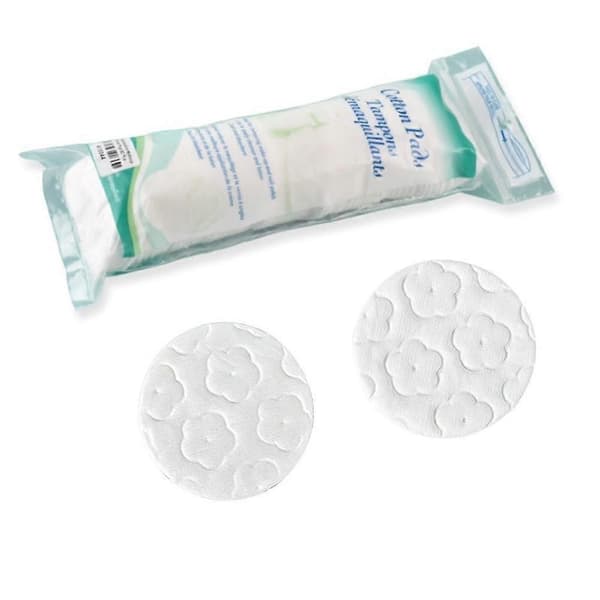 100 runde makeupfjerner vatrondeller 3-lags fortykkede engangs makeup pads