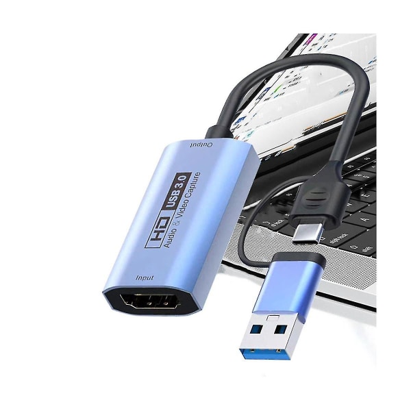 4k 60hz videoopptakskort Usb3.0-opptakskort -kompatibelt HD-opptak Live-opptak Video Collecto