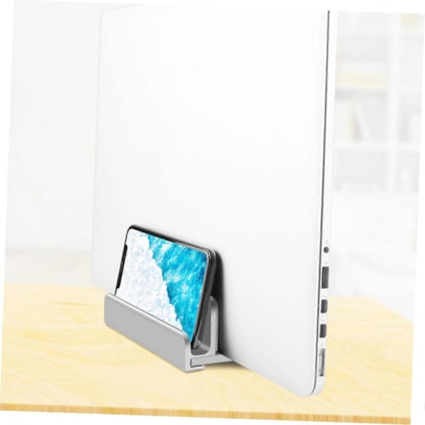 Laptopställ, Justerbart Aluminium Notebookställ Stabil & Halkfri, Ergonomisk Portabel Design