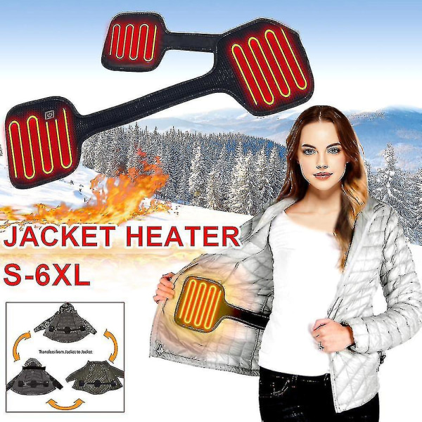 Universal Coat Heater Smart Jacket Heater Holder varme og temperaturkontroll Klær Gjør-det-selv-oppvarmingsenhet for vinter utendørs Xxf
