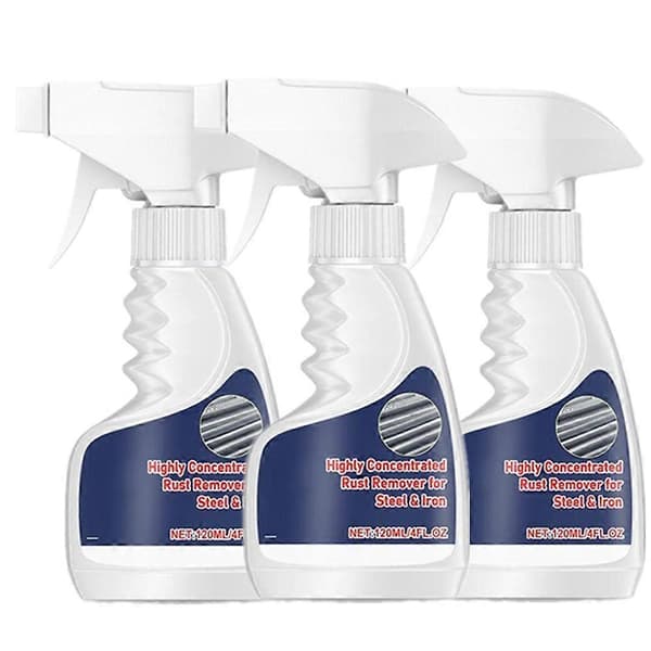 120 ml højhastigheds rustfjerner Multifunktionelt rustbeskyttelsesmiddel Kraftfuld-1/2/3 STK 3PCS