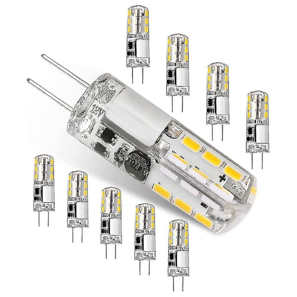 G4 LED Varmt Hvid Pærer, Udskiftning til 20 W Halogenpærer, 10 stk.