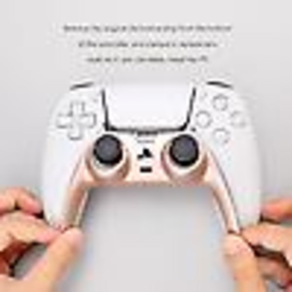 PS5-kontrollerdeksel, erstatningskall for dekorasjon, grepdekorativ stripe for Playstation 5
