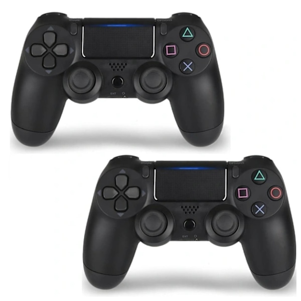 2-pak PS4 Controller Trådløs til Playstation 4