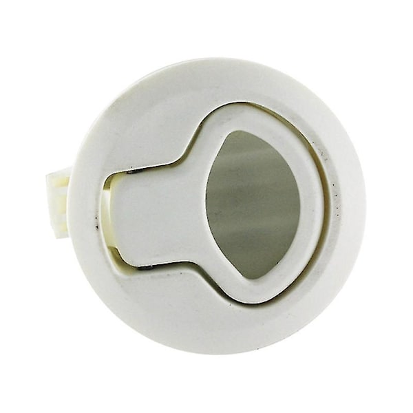 Latch Flush Pull Slam Latch Hatch Lock Boat Hatch Lock For Marine Boat Camper Rv Trailer white