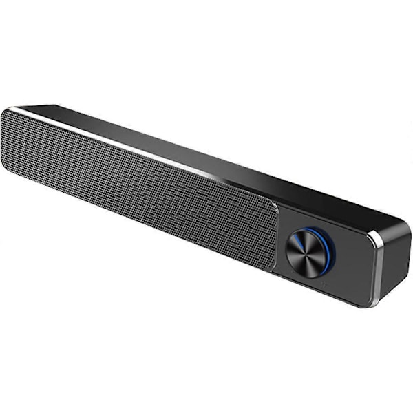 Datorhögtalare, Trådbundna Datorljudfält, Stereo USB-drivna Mini-ljudfält Högtalare för PC-surfplattor Bärbar dator Skrivbord