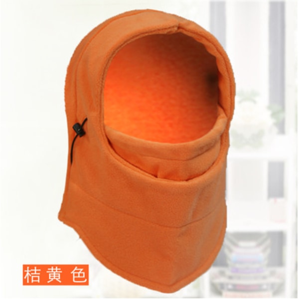 Tjock multifunktionell fleece ridhuva maskerad hatt CS-hatt utomhus ridhatt 8