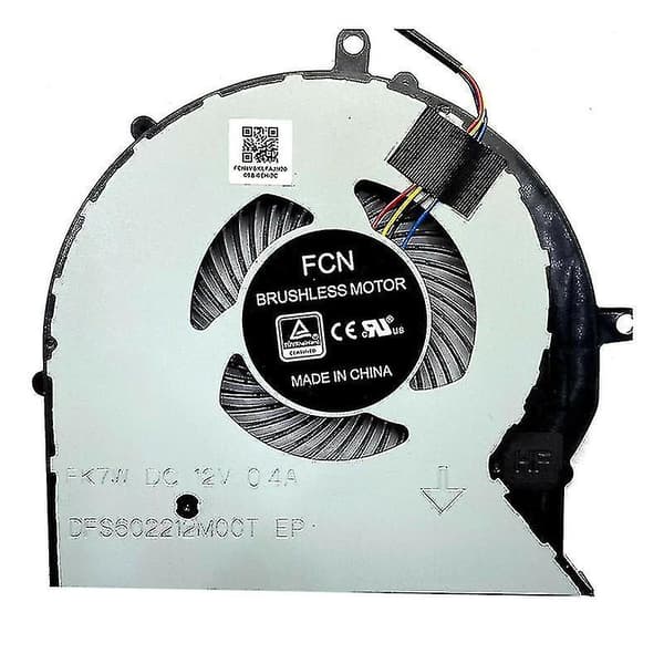 CPU- ja GPU-jäähdytystuuletin Asus Gl703 Gl703v Gl703vm Gl503vm:lle