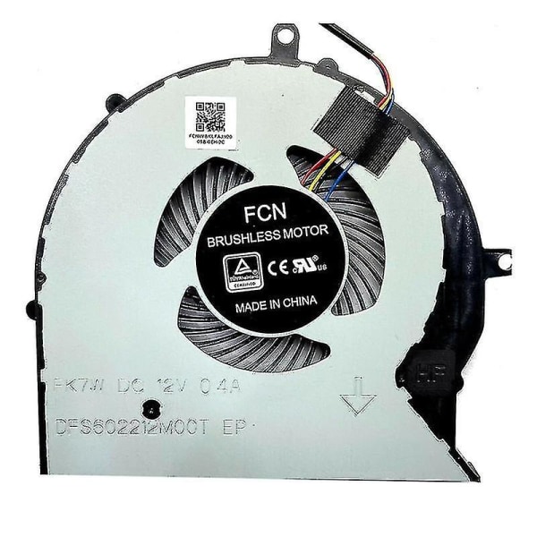 CPU og GPU Køleventilator til Asus GL703 GL703V GL703VM GL503VM