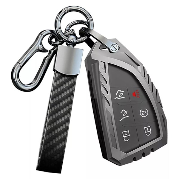 For 2021-2023 Buick GMC Chevrolet Tilbehør 3 6 Nøgle Fob Cover Konvertering Sag js