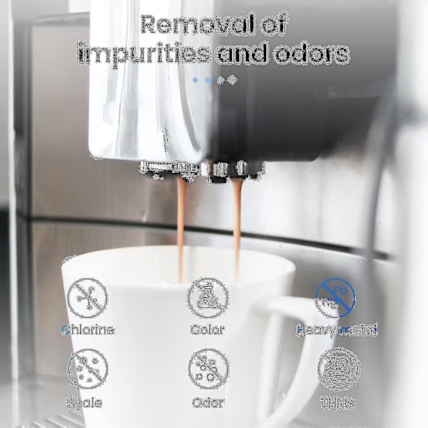 4-pak Vandfilter Kompatibelt med Sage Kaffemaskine - Vandfiltre Kompatibelt med Sage Barista Express Pro Touch