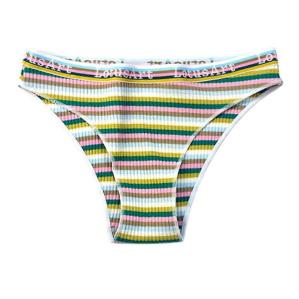 1/2 par Sexy Damunderkläder i Bomull, Låg Midja, Stor Storlek
