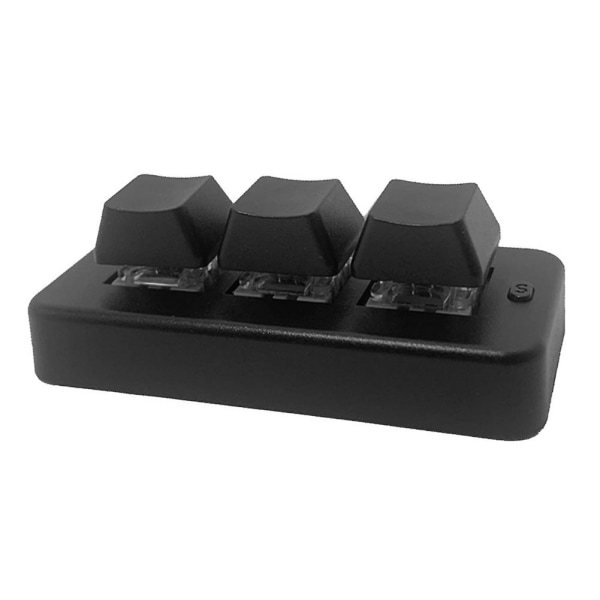 Mk321bt 3-taster Mini Customized Mechanical Keyboard Blå Switch Usb+bt Dual-mode forbindelse til spil