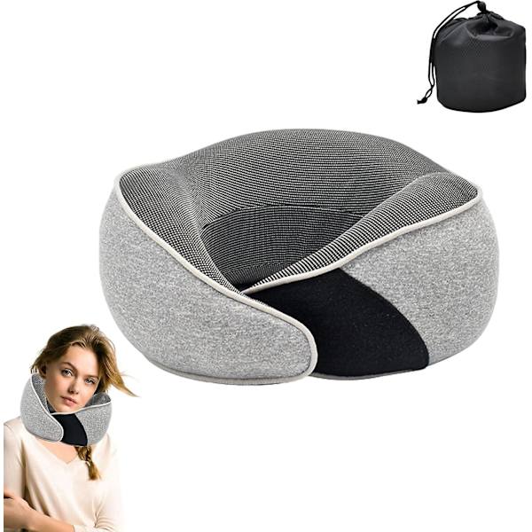 Rejsepude, rejsehals pude, memory foam rejsehals pude til fly, rejsehals pude, nakkepude memory foam rejsepude