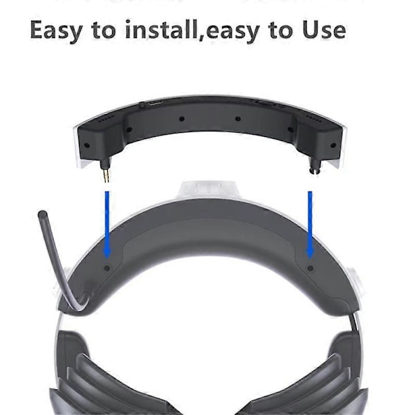 Extern Minihögtalare för PS VR2 VR2 Tillbehör HD Surroundljud Bärbar Utlägg Högtalare för PSVR2