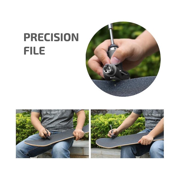 Skateboardværktøj Rulleskøjter Scooter Justerbar T-nøgle Longboard Fishboard Reparationsværktøjer Spændnøgle