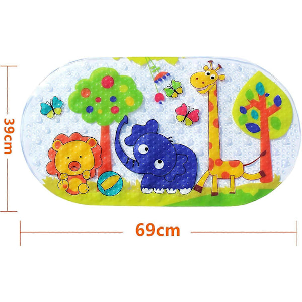 Skridsikker Baby Badekar Måtte 38 X 69CM