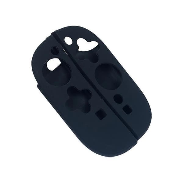 Silikondeksel til Switch2-håndtak, svært elastisk, mykt silikonmateriale Black 2pcsA