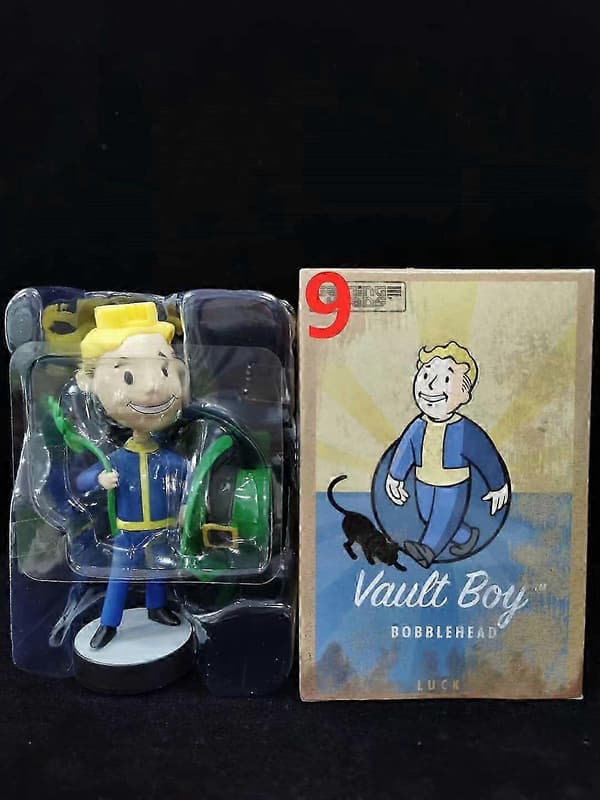 2025 Fallout Vault Boy Bobble Head Pvc Action Figur Samlerobjekt Model Legetøj