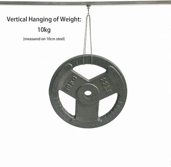 10-pack magnetiska krokar, starka magneter över 10 kg