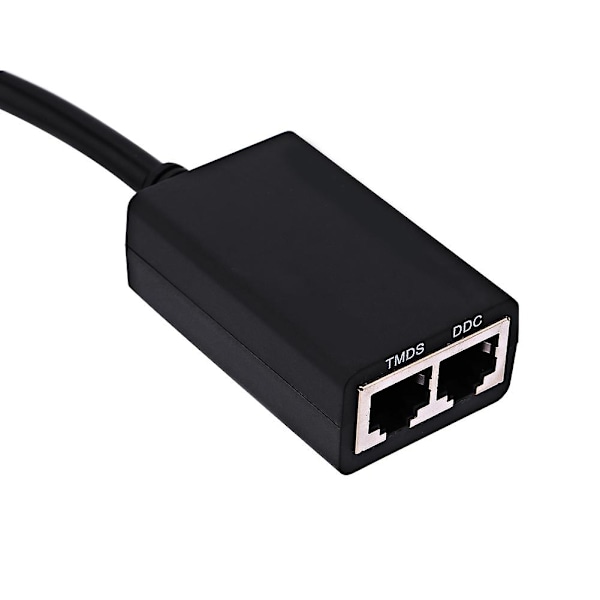 HDMI-forlænger over RJ45 CAT5e/CAT6 LAN Ethernet op til 30M, 1080P repeater