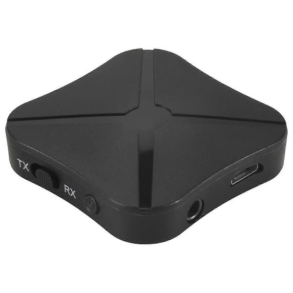 Bluetooth 5.0 Sender Mottaker 2 i 1 Bluetooth Adapter 3.5 mm Jack for Samtidig Bruk av Tx a