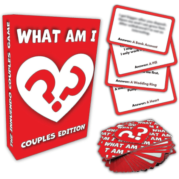 What Am I - Couples Game For Him, Her, Valentines Day Gift, Anniversary, Boyfriend, Girlfriend, Husb