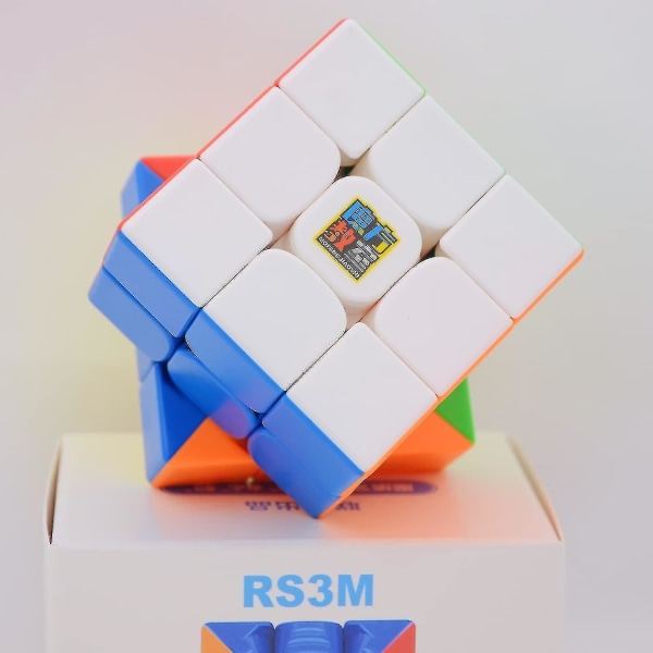 Moyu Rs3m 2021 Maglev 3x3 version Speed ​​Cube Stickerless Rs3 M Cube Moyu 2021 Rs3m Maglev Cubes 3x3 Speedhot-säljande föremål