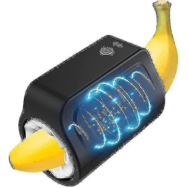 Elektrisk automatisk bananrenseverktøy for menn Bananrensemaskin Massasjeapparat Matkvalitets silikon P