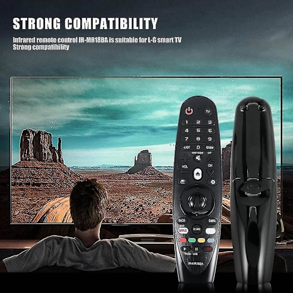 Ir-mr18ba TV-fjärrkontroll för LG Ir-mr18ba Smart TV Infraröd universell ersättningsfjärrkontroll