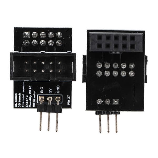 CR-10 / för Ender 3 Pin 27 Adapterkort för BLTouch Filament Sensor Svart 3D-skrivartillbehör